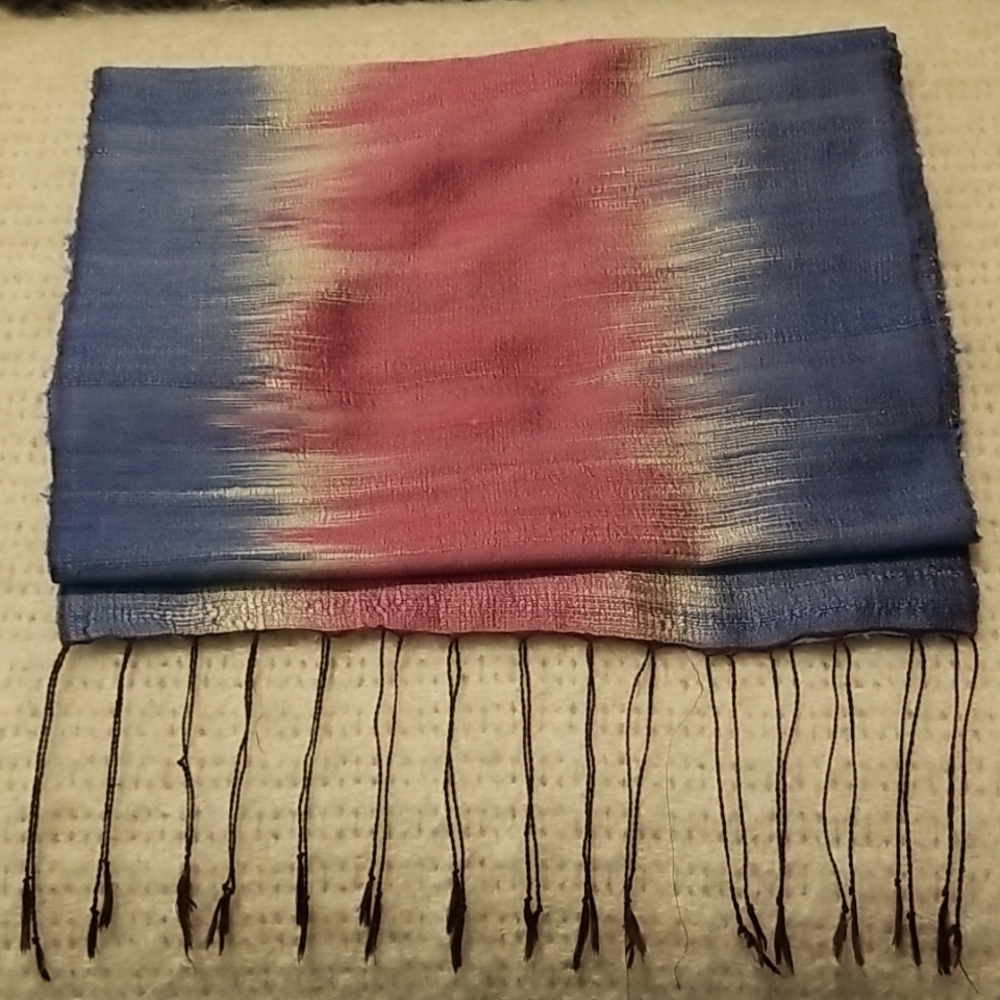 NWT Jim Thompson Siamese Silk Scarf Shawl Wrap